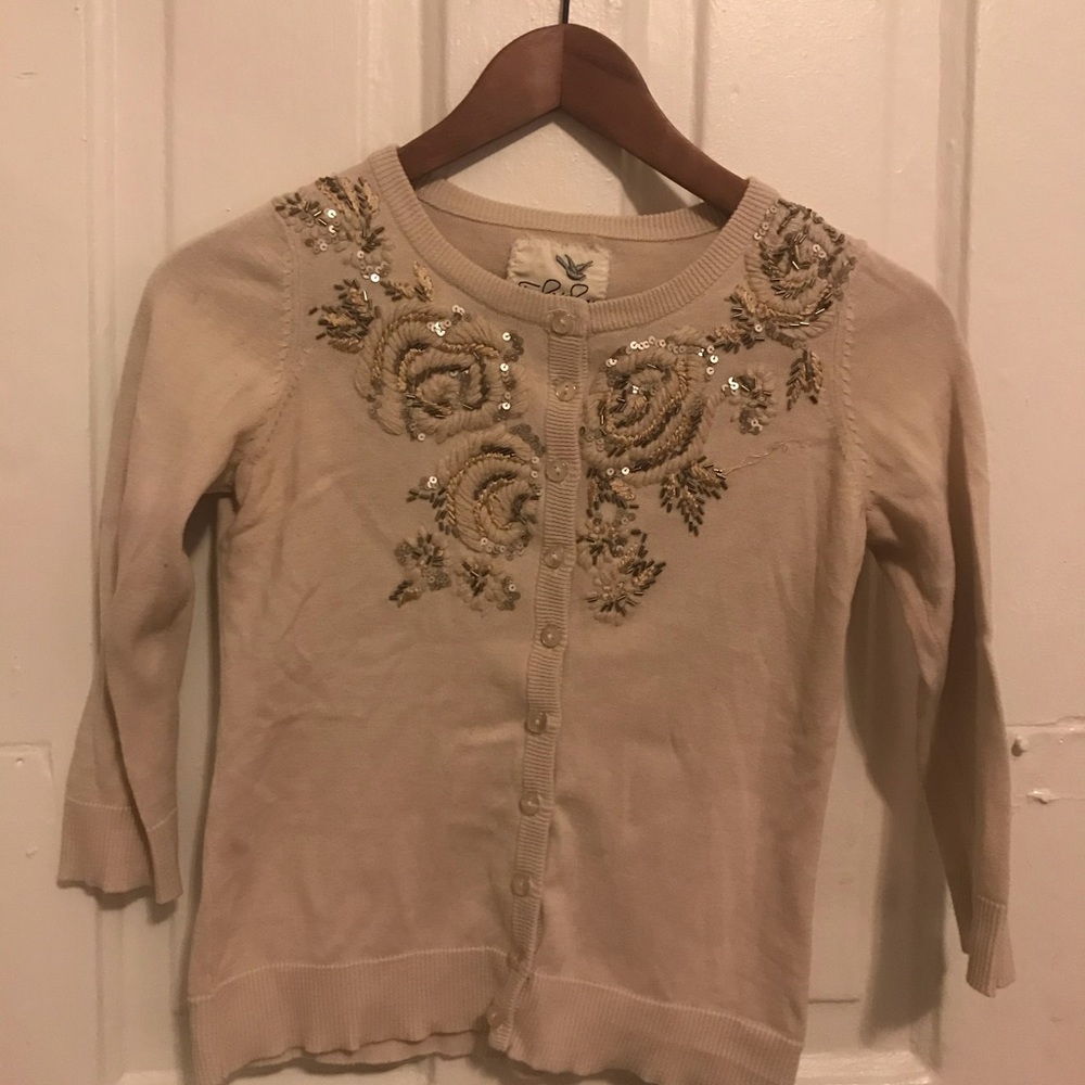 Tabitha cardigan with ornamentation